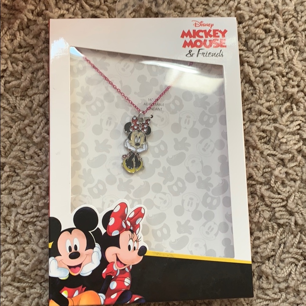 Minnie Mouse necklace